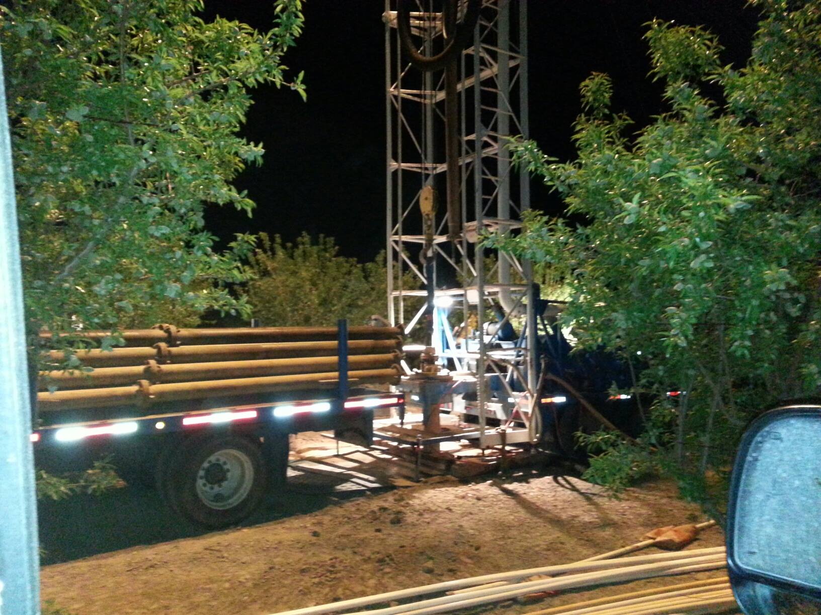 Night emergency well repair Sacramento County